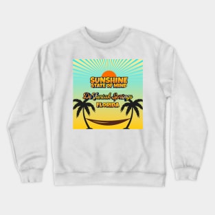 De Funiak Springs Florida - Sunshine State of Mind Crewneck Sweatshirt